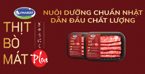 Thịt bò mát Vinabeef Plus