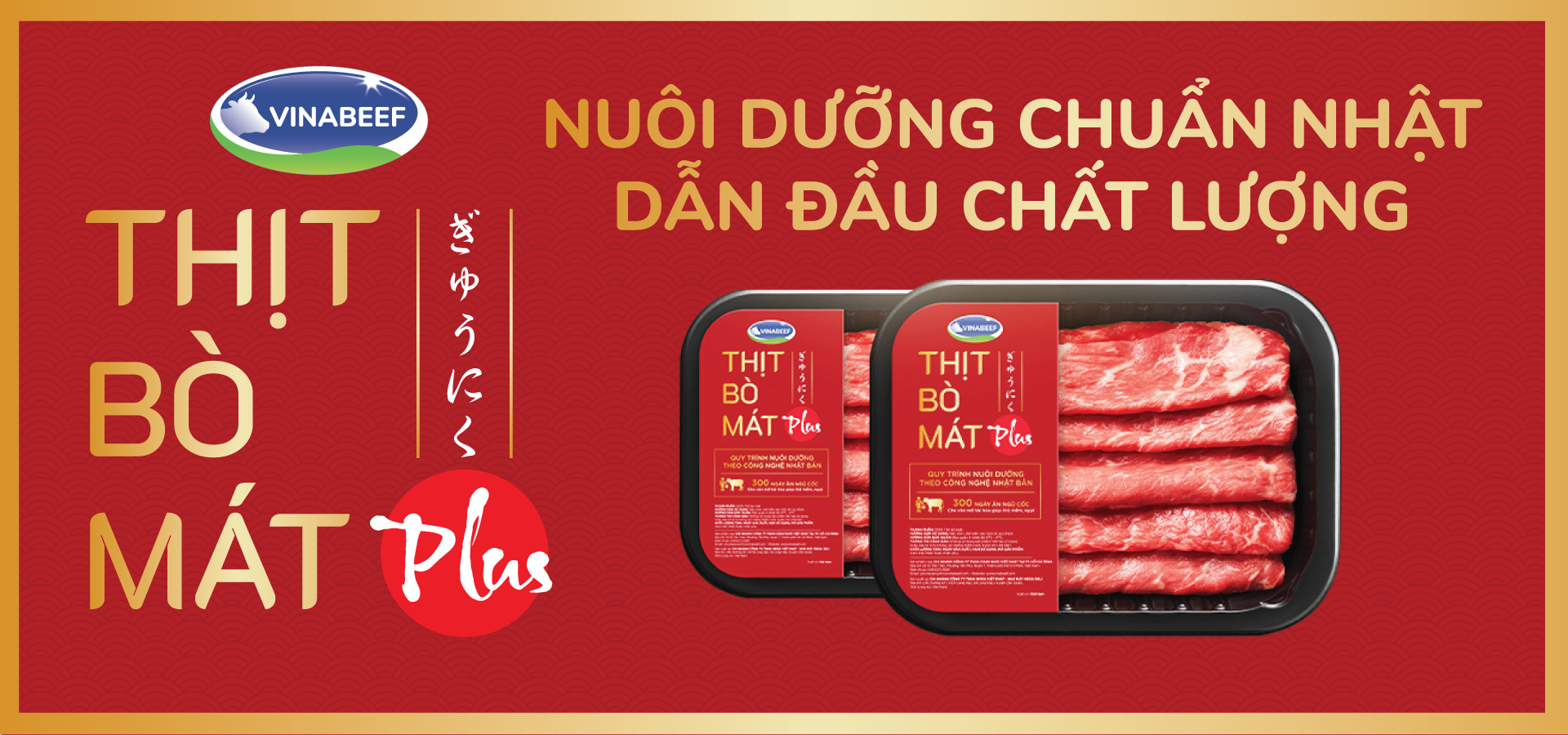 Thịt bò mát Vinabeef Plus
