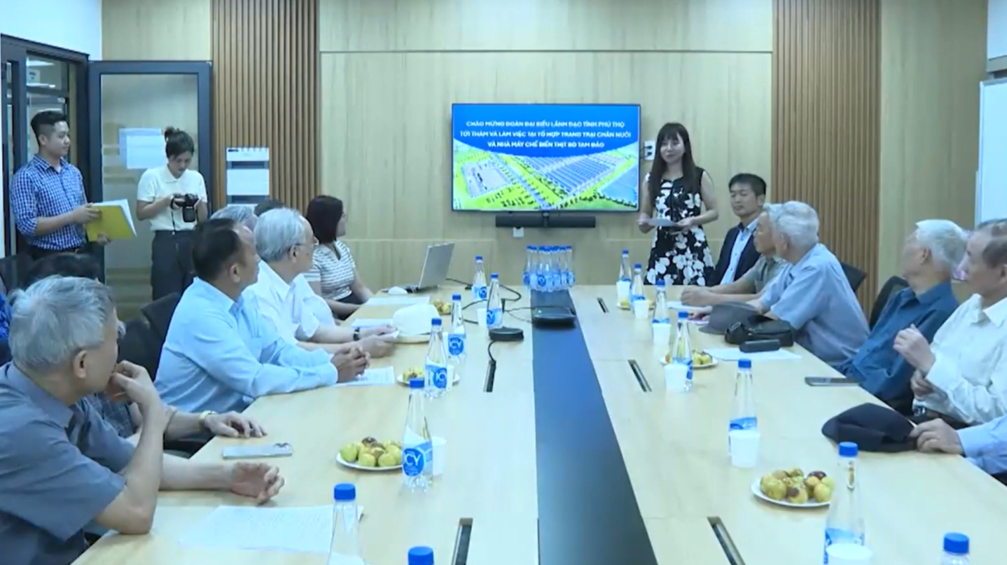 JVL vinh dự đón tiếp đoàn đại biểu tỉnh Phú Thọ đến tham quan và làm việc